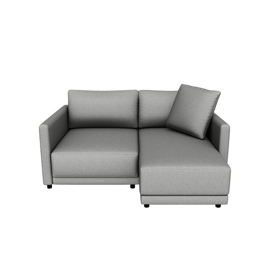 Gather arm wide chaise sectional sofa